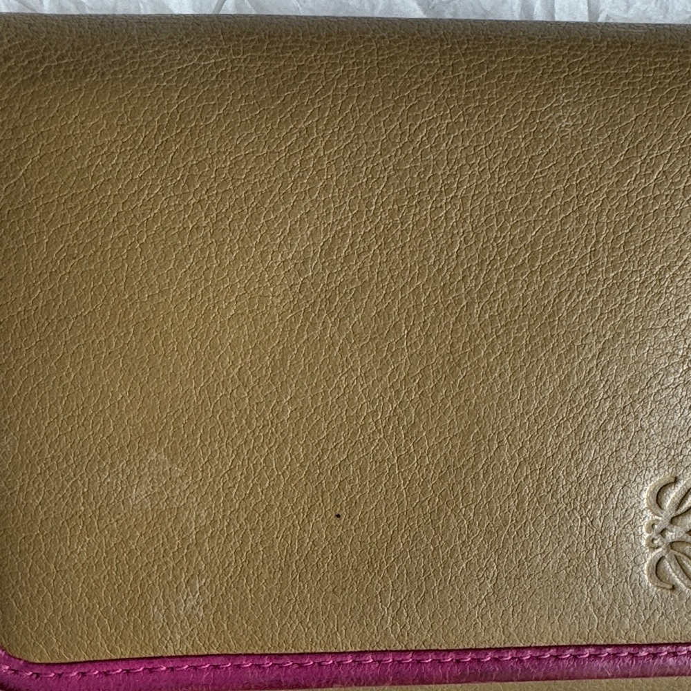 Loewe Tan and Pink Women's Wallet - Picture 6 of 16